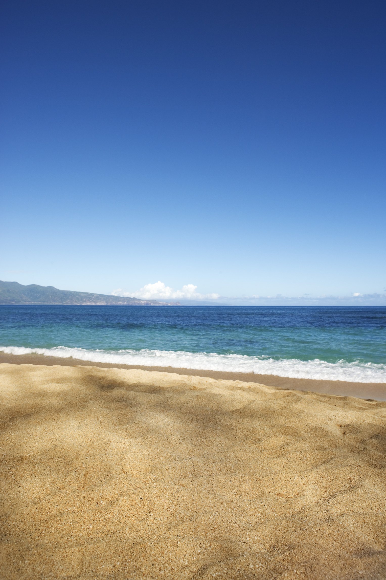 Beach Scene. At the Beach empty.