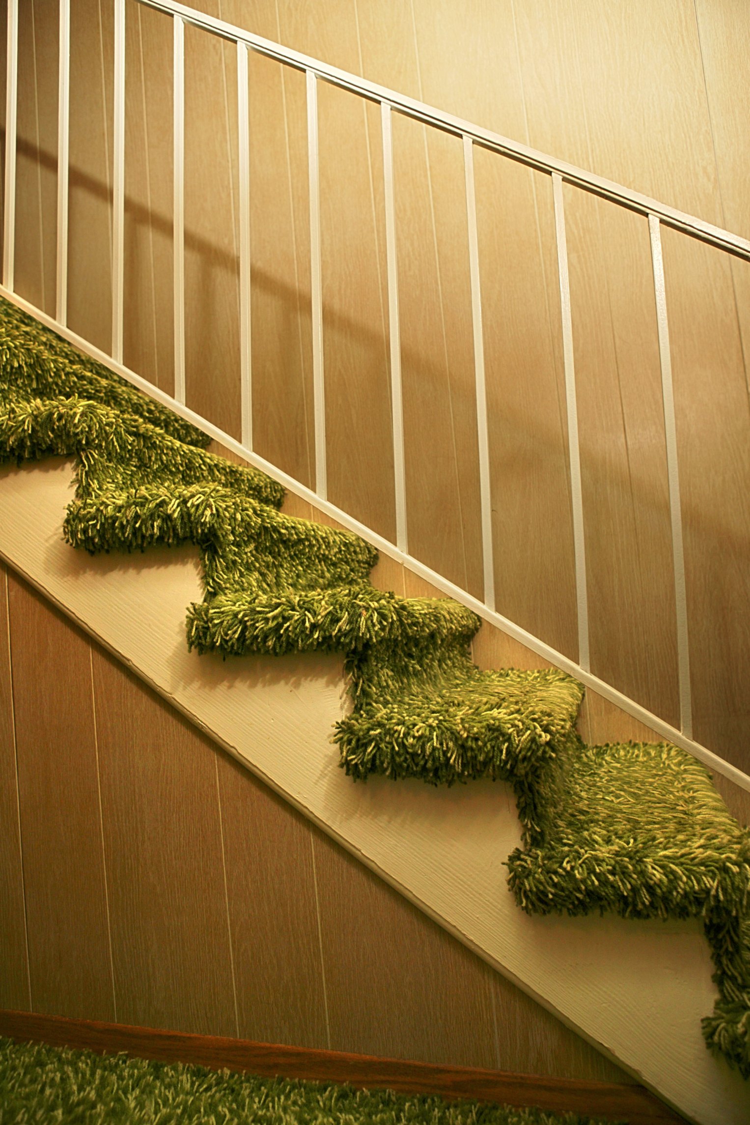 How To Install A Laminate Floor Meet Carpeted Steps Ehow